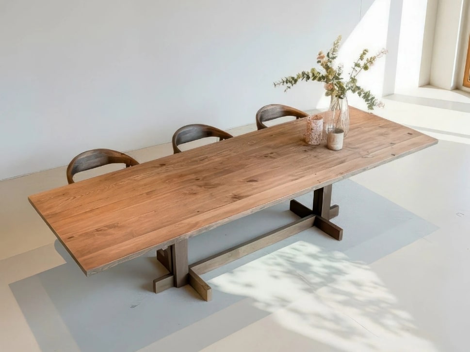 Eettafel Bree Eiken