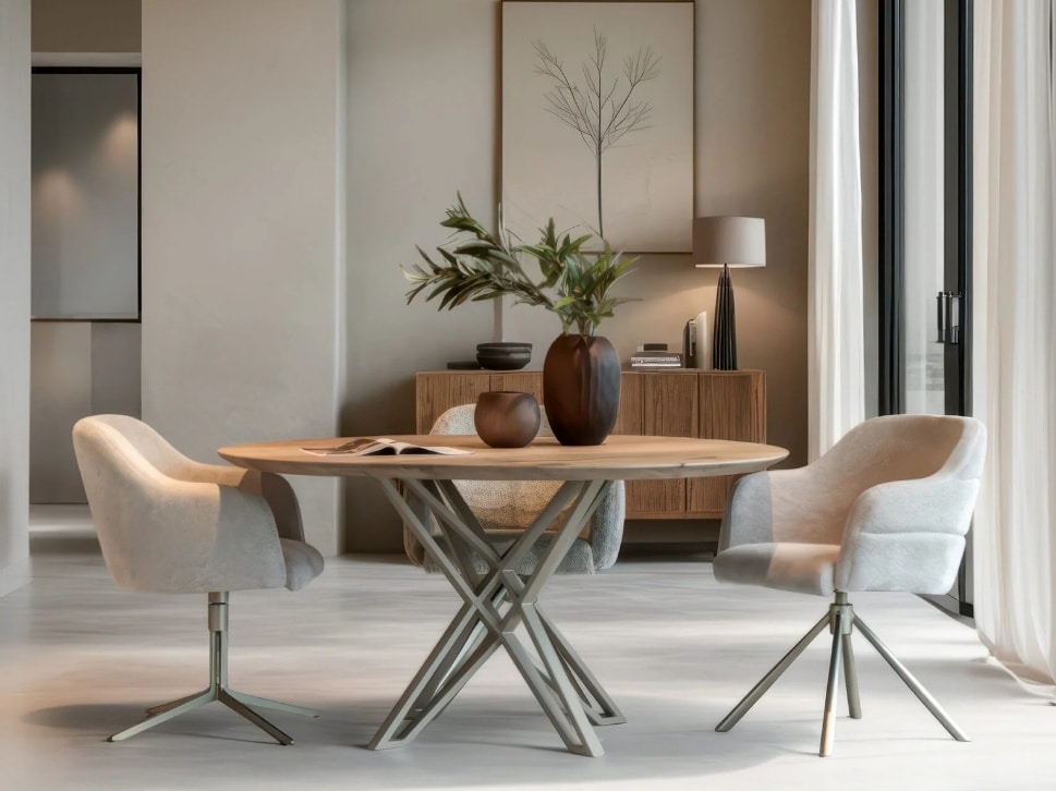 Eettafel Lanaken Eiken