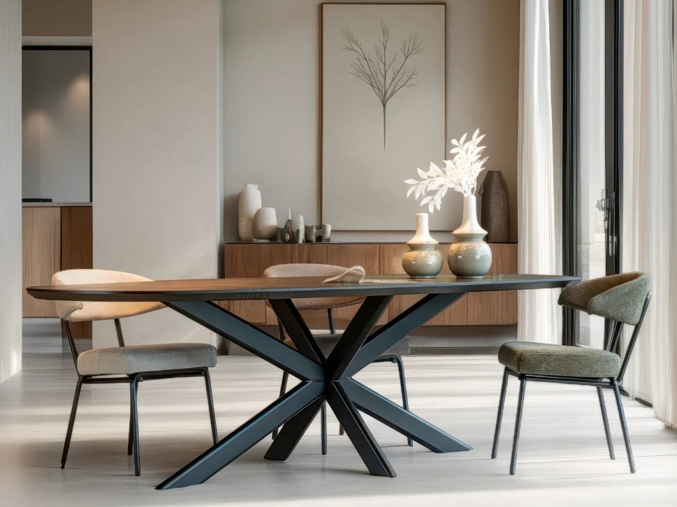 Eettafel Luik Eiken