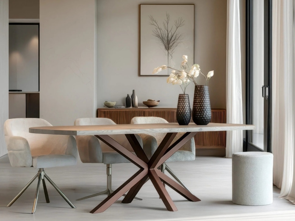 Eettafel Westerlo Eiken