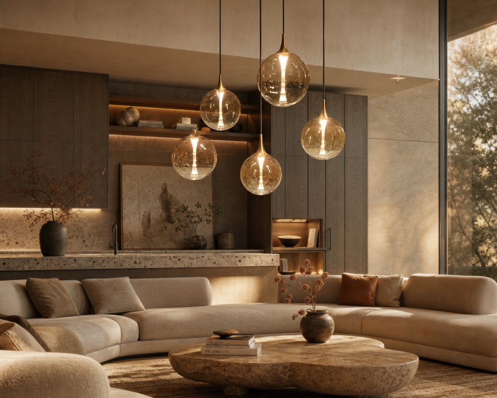 Hanglamp Houten