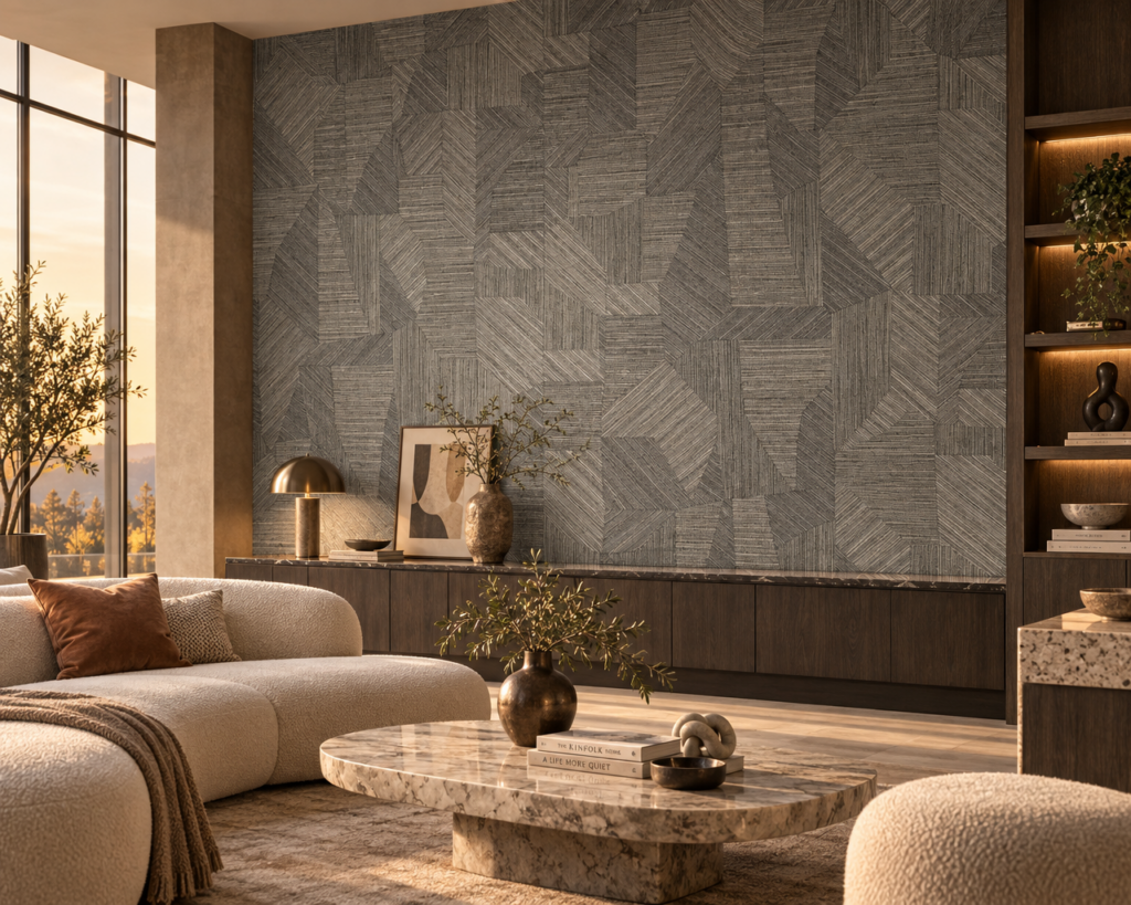 Behang Essentails Tangram